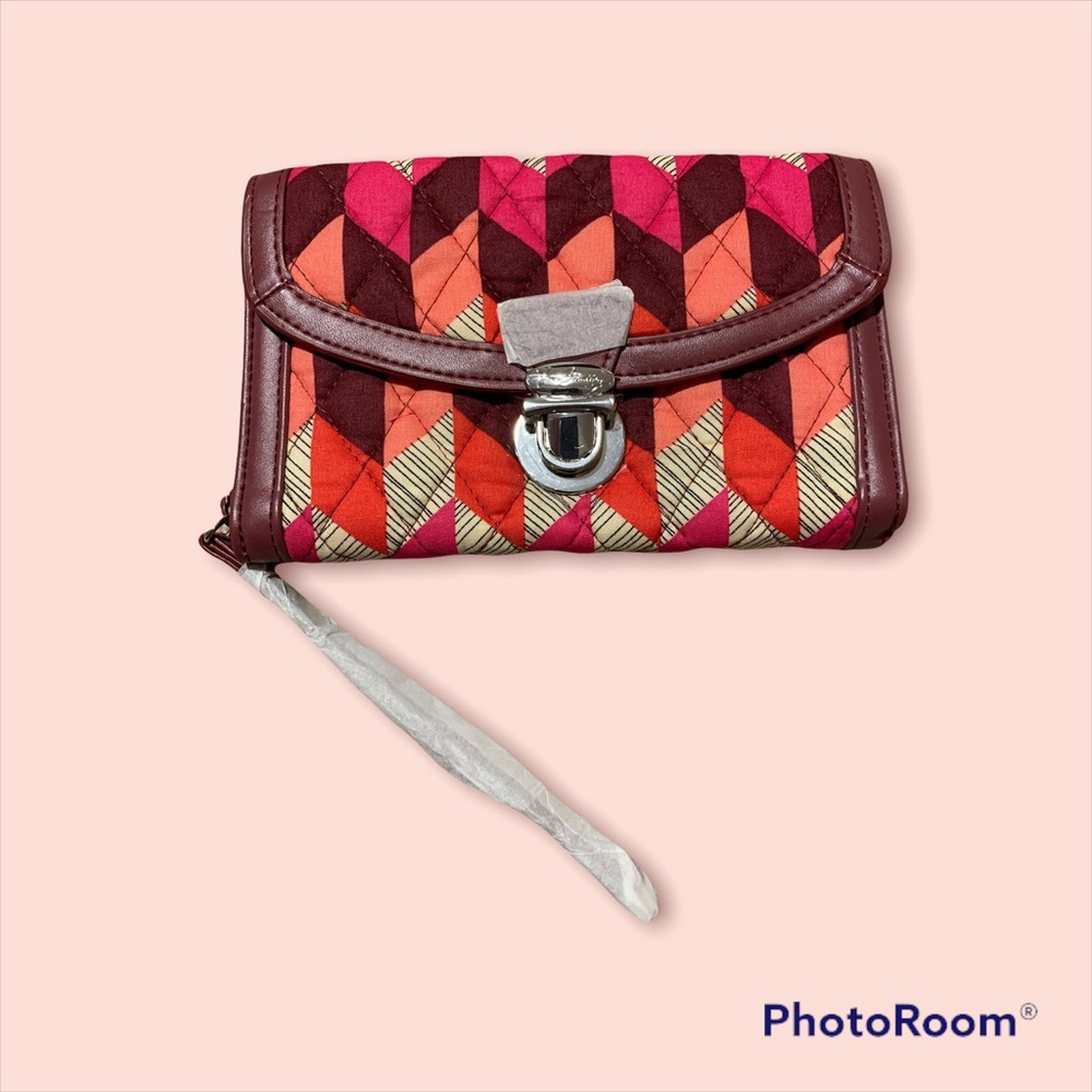 Vera Bradley Ultimate Wristlet Bohemian Chevron
